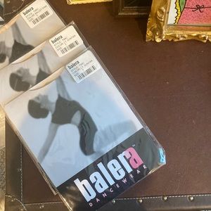 3 pack balera Toddler size dance tights - ballet pink & light suntan